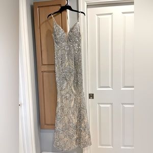 One of a kind Sheri Hill Prom Dress! Has been worn one time, in great condition.